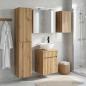 Preview: ARDEBO.de - Badezimmerschrank-Set 5 stk. Artisan-Eiche Holzwerkstoff