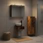 Preview: Badezimmerschrank-Set 4 stk. Altholz Holzwerkstoff