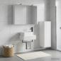 Preview: Badezimmerschrank-Set 4 stk. Weiß Holzwerkstoff