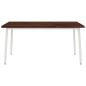 Preview: Quadratischer Esstisch 160 x 70 x 75 cm Massivholz Akazie