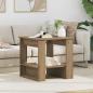 Preview: ARDEBO.de - Couchtisch Artisan-Eiche 51 x 50 x 50 cm Holzwerkstoff