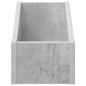 Preview: LP Plattenbox 2 stk. Betongrau 18 x 32 x 18 cm Holzwerkstoff