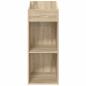 Preview: Schallplattenschrank Sonoma-Eiche 36 x 36 x 95,5 cm