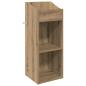 Preview: Schallplattenschrank Artisan-Eiche 36 x 36 x 95,5 cm