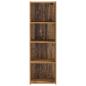 Preview: Highboard Altholz 40 x 41 x 124 cm Holzwerkstoff
