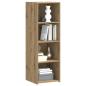 Preview: Highboard Artisan-Eiche 40 x 41 x 124 cm Holzwerkstoff