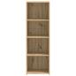 Preview: Highboard Artisan-Eiche 40 x 41 x 124 cm Holzwerkstoff