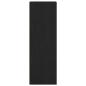 Preview: Highboard Schwarz Eichen-Optik 40 x 41 x 124 cm Holzwerkstoff