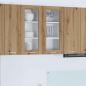 Preview: ARDEBO.de - Hängeschrank Artisan-Eiche 40 x 31 x 80 cm Holzwerkstoff