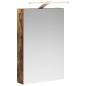Preview: Badezimmerspiegelschrank Geräucherte Eiche 40 x 10,5 x 60,5 cm