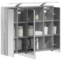 Preview: Badezimmerspiegelschrank Sonoma-Grau 73,5 x 16 x 62,5 cm