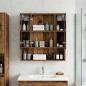 Preview: Badezimmerspiegelschrank Altholz 60 x 14,5 x 70 cm