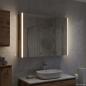Preview: Badezimmerspiegelschrank Altholz 103,5 x 15,5 x 70 cm