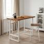 Preview: ARDEBO.de - Rechteckige Tischplatte 140 x 50 x 3,2 cm Rechteckig