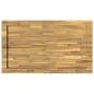 Preview: Rechteckige Tischplatte 110 x 70 x 3,2 cm Rechteckig