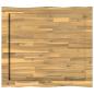 Preview: Rechteckige Tischplatte 90 x 80 x 3,2 cm Rechteckig