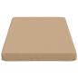 Preview: 1-teiliges Bankkissen VUGHT 100 % Polyester Sand