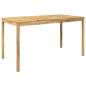 Preview: Gartenbar-Tisch Weiß 196 x 100 x 105 cm Massivholz Akazie