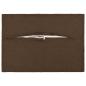 Preview: Kissen 6 stk. HOUTEN Braun 30 x 50 cm Kunstleinen
