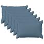 Preview: ARDEBO.de - Kissen 6 stk. HOUTEN Jeans blau 30 x 50 cm Kunstleinen