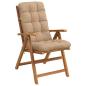 Preview: 2-teiliges Hochlehner Kissenset VIANEN 100 % Polyester Sand