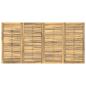 Preview: Gartenbar-Tisch NAARDEN Wei? 180 x 88,5 x 105 cm
