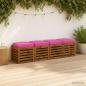Preview: ARDEBO.de - 4-teilige Sitzkissen SOEST 4 stk. 100 % Polyester Rosa