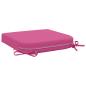 Preview: 4-teilige Sitzkissen SOEST 4 stk. 100 % Polyester Rosa