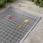 Preview: ARDEBO.de - Lichtschachtabdeckung mit Clips 2 stk. 70 x 130 cm Aluminium