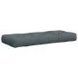 Preview: Pallet Sitzkissen VIANEN 100 % Polyester Blau 120 x 40 x 12 cm