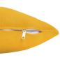 Preview: Wurfkissen 12 stk. HEERLEN Helles Gelb 40 x 80 cm Stoff