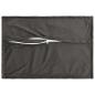 Preview: Kissen 2 stk. HOUTEN Dunkelgrau 50 x 80 cm Samt
