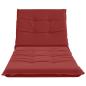 Preview: Sonnenliege Kissen GEMERT 100 % Polyester Weinrot