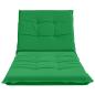 Preview: Sonnenliege Kissen GEMERT 100 % Polyester Grün 190 x 80 x 9 cm