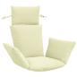 Preview: Adirondack Kissen PUTTEN 100 % Polyester Creme 60 x 145 x 10 cm