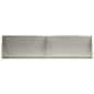 Preview: Stützmauer 4 stk. 80 x 12 x 40 cm Edelstahl Silber