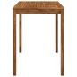 Preview: Gartenbar-Tisch Natur 141 x 80,5 x 105 cm Massivholz Akazie