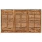 Preview: Gartenbar-Tisch Natur 141 x 80,5 x 105 cm Massivholz Akazie