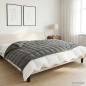 Preview: ARDEBO.de - Gewichtsdecke Anthrazit 152 x 203 cm 11 kg Stoff