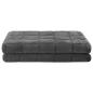 Preview: Gewichtsdecke Anthrazit 220 x 240 cm 10,96 kg Stoff