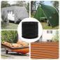 Preview: ARDEBO.de - Bungee-Schnüre 80 mm Schwarz PP und Gummi