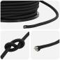 Preview: Bungee-Schnüre 80 mm Schwarz PP und Gummi