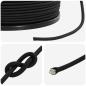 Preview: Bungee-Schnüre 6 mm Schwarz PP und Gummi
