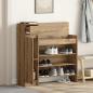 Preview: Schuhschrank Artisan-Eiche 100,5 x 28 x 100 cm Holzwerkstoff