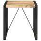 Preview: Esstisch 70x70x75 cm Raues Mango-Massivholz
