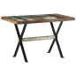 Preview: Esstisch 120x60x76 cm Altholz Massiv