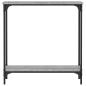 Preview: Konsolentisch Grau Sonoma 75x22,5x75 cm Holzwerkstoff