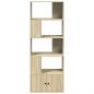 Preview: Bücherregal Sonoma-Eiche 70x36x189 cm Holzwerkstoff