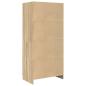 Preview: Kleiderschrank Sonoma-Eiche 82,5x51,5x180 cm Holzwerkstoff