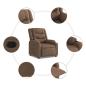 Preview: Relaxsessel Braun Stoff